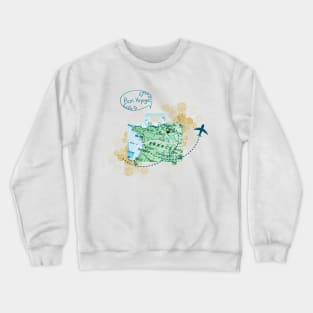 Pack your bags and travel to France Crewneck Sweatshirt